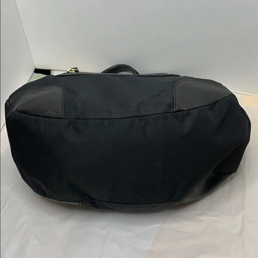 Kate Spade ♠️ signature nylon and leather hobo